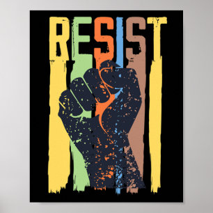 Weersta impeach Trump Anti Trump Dump Trump Resist Poster