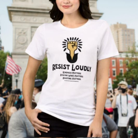 Weersta luid Shirt | Antifascistisch en progressie
