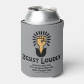 Weersta luide Koelbox | antifascistische machtsstr Blikjeskoeler (Blikje Voorkant)