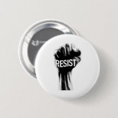 Weersta met een vuist ronde button 5,7 cm (Voorkant /achterkant)