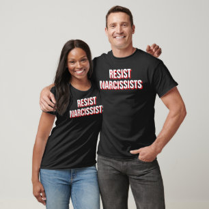 Weersta Narcisten Vecht Tegen de Oligarchie Anti T T-shirt