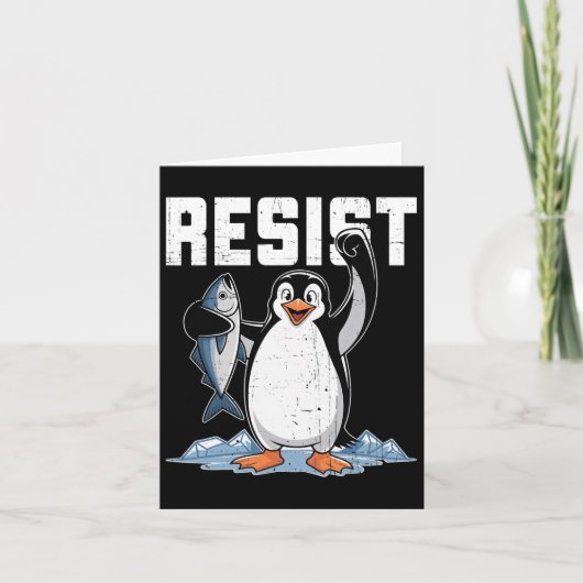 Weersta Penguin Activism Grafisch Ontwerp 1 Kaart (Voorkant)