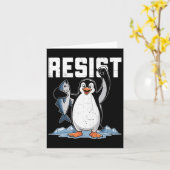 Weersta Penguin Activism Grafisch Ontwerp 1 Kaart (Gele Bloem)