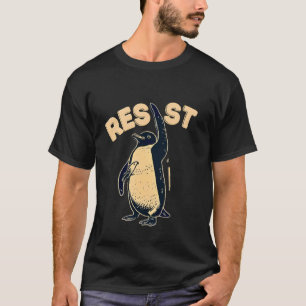 Weersta Penguin Activism Grafisch Ontwerp T-shirt