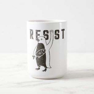 Weersta Penguin Activism Graphic Design Vintage Koffiemok
