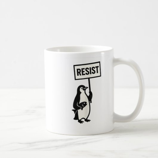 Weersta Penguin Activism Graphic Koffiemok (Rechts)