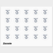 Weersta Penguins Activisme  Graphic Ronde Sticker (Vel)