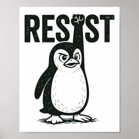 Weersta Pinguïn 2 Poster (Voorkant)