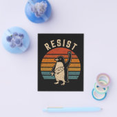 Weersta pinguïns protesteren tegen tarieven flyer (Enkel)