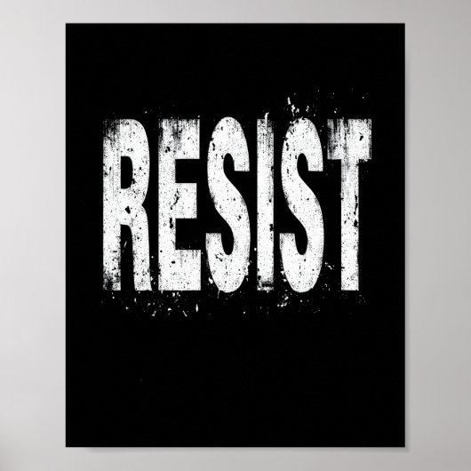 Weersta politiek protest 3 poster (Voorkant)