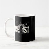 Weersta politiek protest koffiemok (Links)