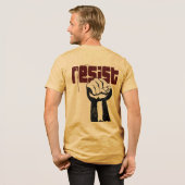 Weersta politieke geschenken Tri-Blend shirt (Voorkant)
