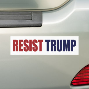 Weersta President Trump - Anti Trump Bumpersticker