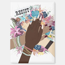 Weersta samen - Floral Feminist Activism Art