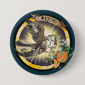 Weersta Staatsvogel Florida Spotvogel Ronde Button 7,6 Cm (Voorkant)