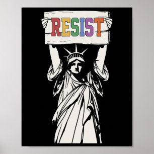 Weersta Standbeeld Vrijheid Vrede Vriendelijkheid  Poster