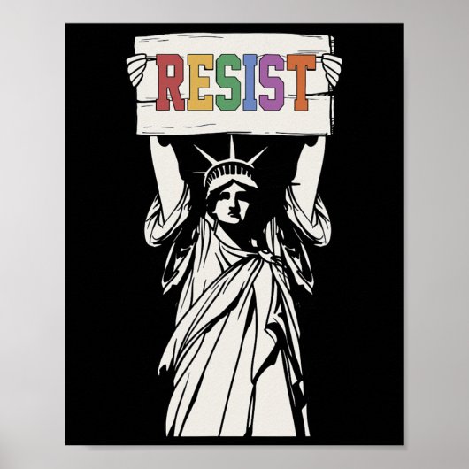 Weersta Standbeeld Vrijheid Vrede Vriendelijkheid  Poster (Voorkant)
