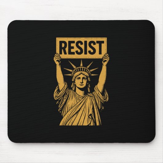 Weersta Statue Of Liberty Rebel Protest Tegen Hig Muismat (Voorkant)
