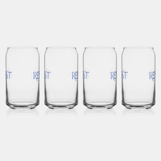 Weersta stemming Blauw Blikvorm Glas (Rechts)