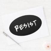 Weersta Stickers- 4 per vel Ovale Sticker (Envelop)