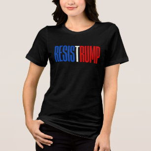 Weersta Trump - Politieke verklaring Tri-Blend Shirt