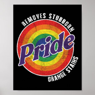 Weersta Trump Verwijder Hardnekkige Oranje Vlekken Poster