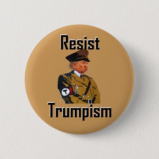Weersta trumpisme ronde button 5,7 cm (Voorkant)