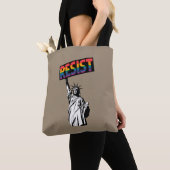 Weersta Vrijheidsbeeld Feministische Gift Tote Bag (Dichtbij)