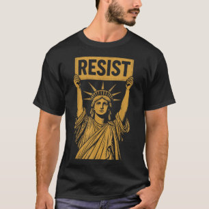 Weersta Vrijheidsbeeld Rebellen protesteren tegen T-shirt