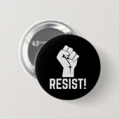 Weersta vuistverzet  ronde button 5,7 cm (Voorkant /achterkant)