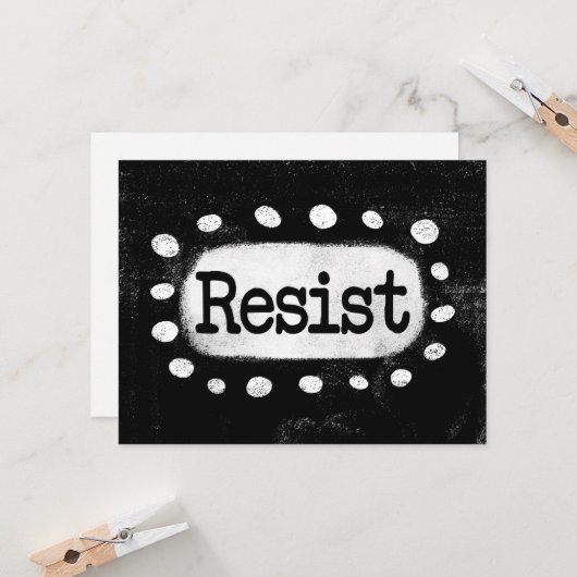 Weersta Wenskaart Kaart (Voorkant / Achterkant in situ)