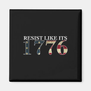 Weersta zoals zijn 1776 - True Patriots - GIF Magneet