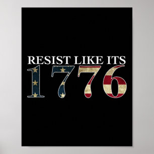 Weersta zoals zijn 1776 - True Patriots - GIF Poster