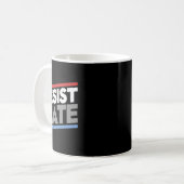 weerstaan aan haat koffiemok (Voorkant links)