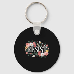 Weerstaan Bloemen Protest Trump Anti Trump Premium Sleutelhanger