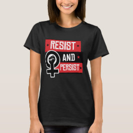 WEERSTAAN EN VOLHOUDEN T-SHIRT