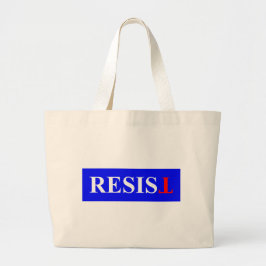 weerstaan grote tote bag