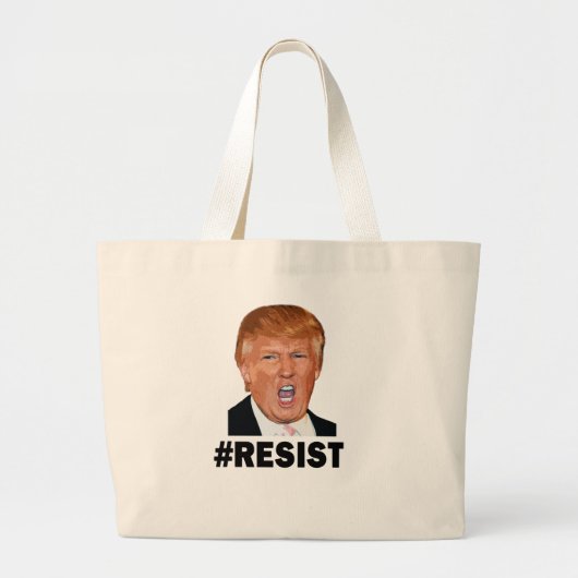 weerstaan grote tote bag (Voorkant)