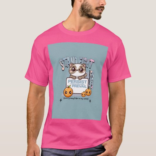 Weerstaan heeft de overhand t-shirt (Voorkant)