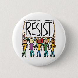 weerstaan ronde button 5,7 cm