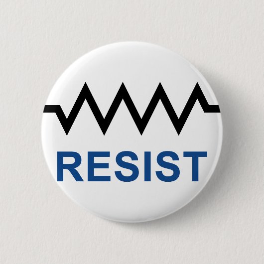 weerstaan ronde button 5,7 cm (Voorkant)