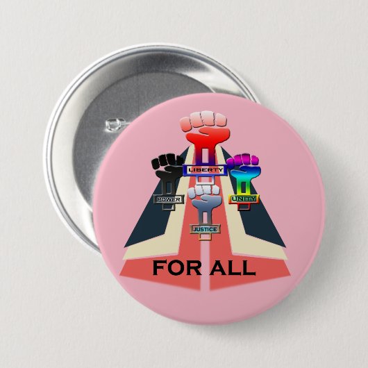 weerstaan ronde button 7,6 cm (Voorkant /achterkant)