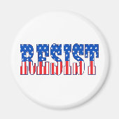 weerstaan | Sterren en strips Magneet (Voorkant)