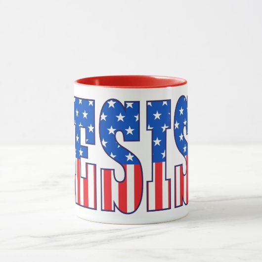 weerstaan | Sterren en strips Mok (Midden)