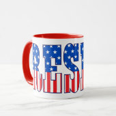 weerstaan | Sterren en strips Mok (Voorkant links)