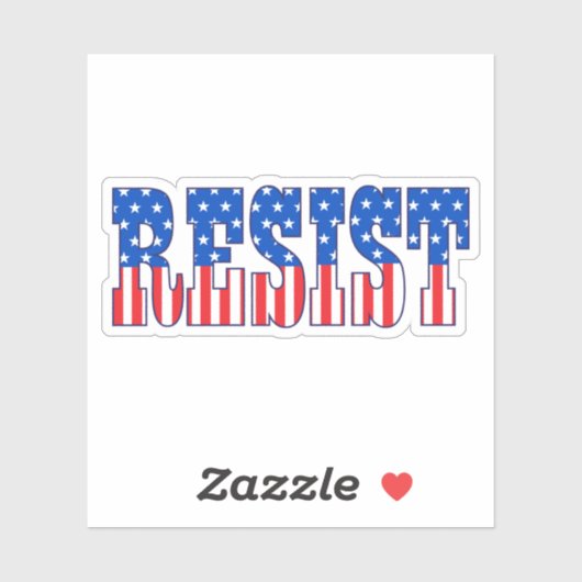 weerstaan | Sterren en strips Sticker (Vel)