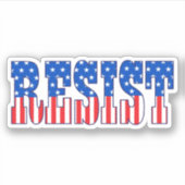 weerstaan | Sterren en strips Sticker (Voorkant)
