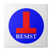 weerstaan tegeltje (Voorkant)