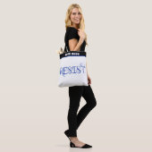 weerstaan tote bag (Op model)