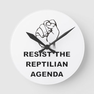 weerstand bieden aan de Reptiliaanse agenda Ronde Klok